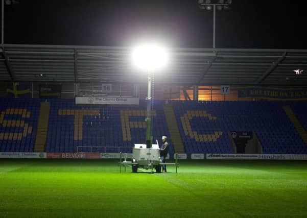 Say hello to the Halo ... Morris Site Machinery's 'game-changing' lamp.