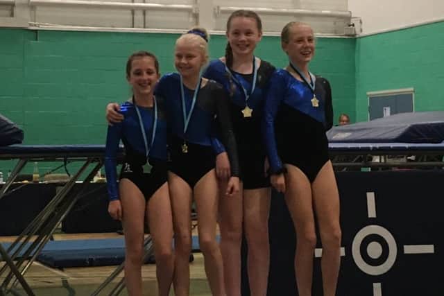 From left, Amy, Megan, Evie, Maddie EMN-170910-152450002