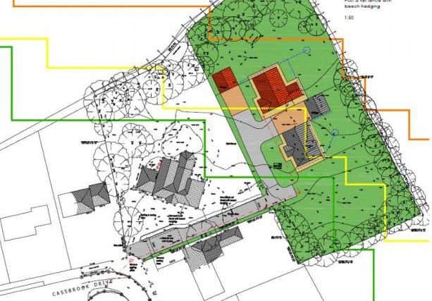The proposed homes in Cassbrook Drive, Fulstow.