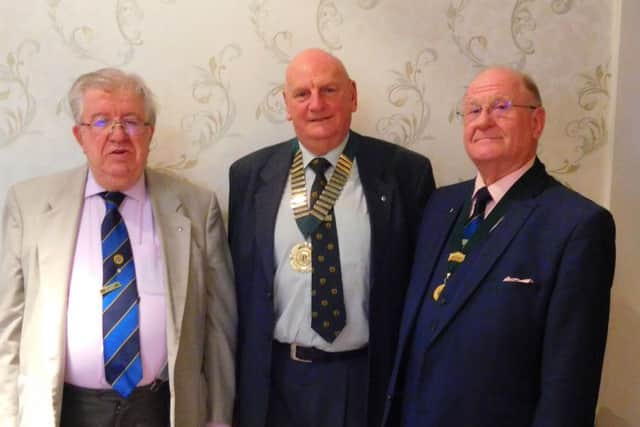 Pictured from left are Tony Austin, Trevor Dunnington and David Ogden. EMN-171017-104633001