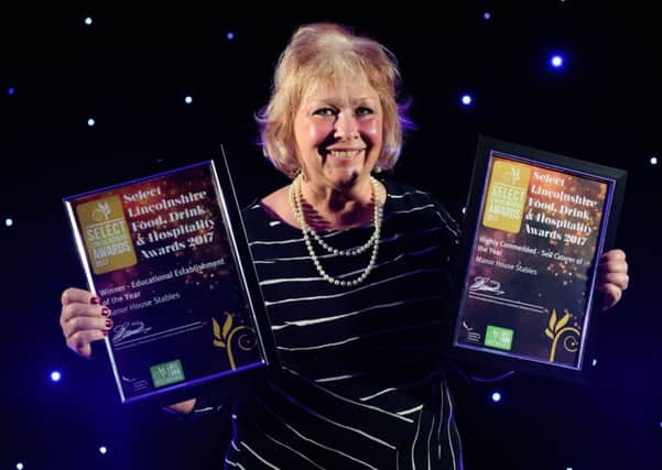 Sherry Forbes pictured at the Select Lincolnshire Food Drink and Hospitality Awards. EMN-171013-154400001