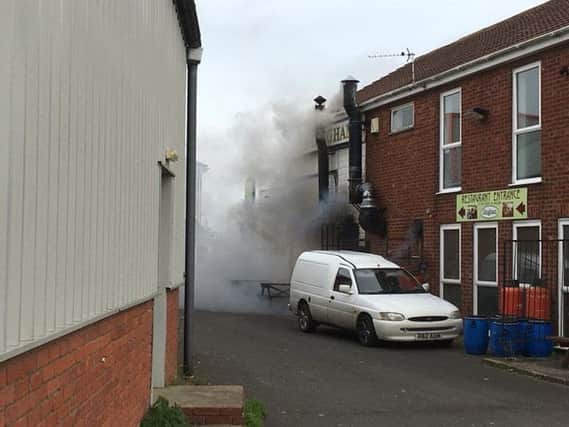 The community is rallying after a fire at Ginghams Fish and Chip Restaurant in Chapel St Leonards. ANL-171110-142854001