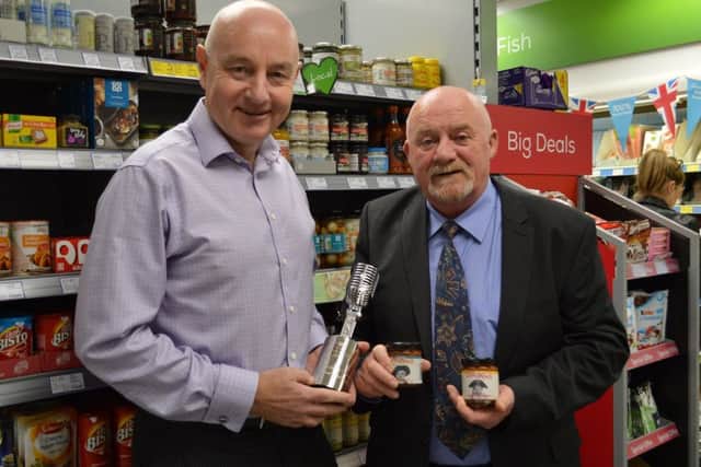 Head of food Mark Finn and David Esberger
