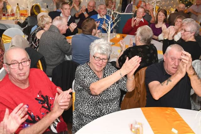 Last year's Christmas party for pensioners at Grovesner House Hotel in Skegness. Photo: MSKP-151216-18 ANL-171017-105127001