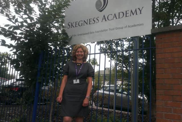 Parents have been informed of the of Skegness Acedemy principal Jo Edwards. ANL-171016-070312001
