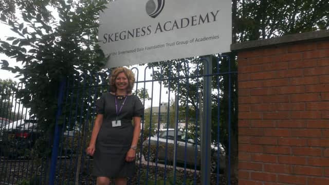 Parents have been informed of the  of Skegness Acedemy principal Jo Edwards. ANL-171016-070312001