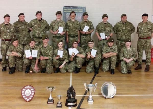 North Somercotes Army Cadets recently celebrated their 27th anniversary.