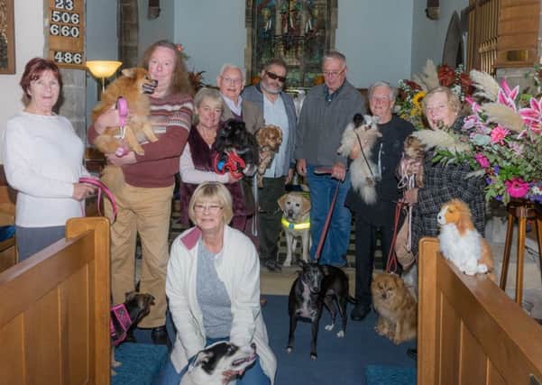 A pet blessing was recently held in Trusthorpe.