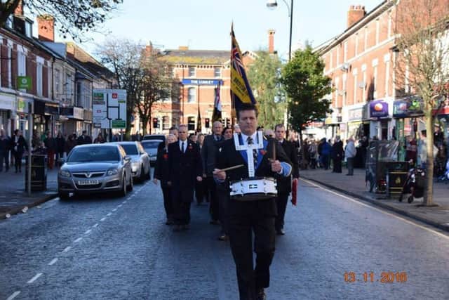Marshalls are needed for this year's Remembrance Parade in Skegness. Photo: Barry Robinson. ANL-171023-154253001