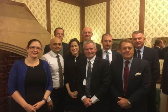 Secretary of State Sajid Javid meets Lincolnshire MPs and councillors to discuss fairer funding for local government in the county. EMN-171019-132731001