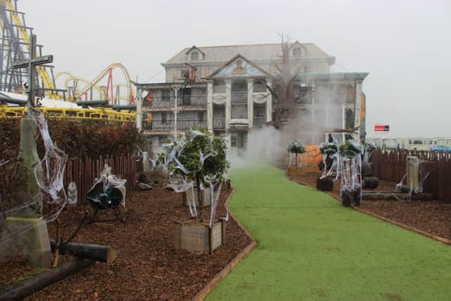 Mansion House, Sea Lane, Ingoldmells. Great property if you can stand the screams.... for the rides at Fantasy Island. ANL-171020-120730001