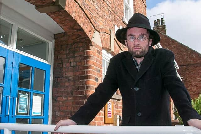 Stephen Briggs who claims to have seen numerous ghosts and other entities in Skegness and Horncastle. Photo by Nick Johnson.