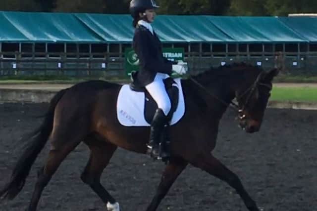 Esmee and her new horse Sarana had been together for just a month before the national schools championships EMN-171023-152944002