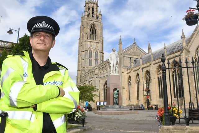 Boston Community Police Inspector Andy Morrice.