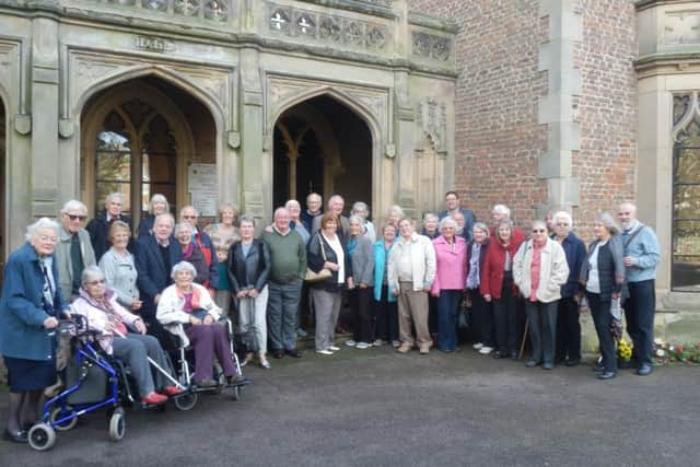 Horncastle History and Heritage Society and the U3A History group joined forces for a trip to two of Spaldings most historical buildings EMN-170211-170658001