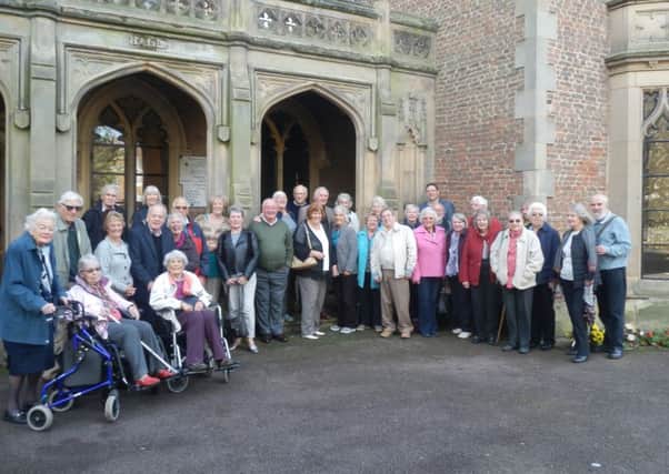 Horncastle History and Heritage Society and the U3A History group joined forces for a trip to two of Spaldings most historical buildings EMN-170211-170658001