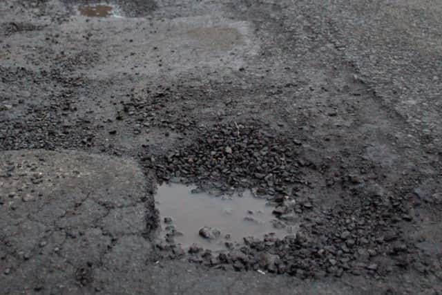 Potholes continue to be an issue on the countys roads
