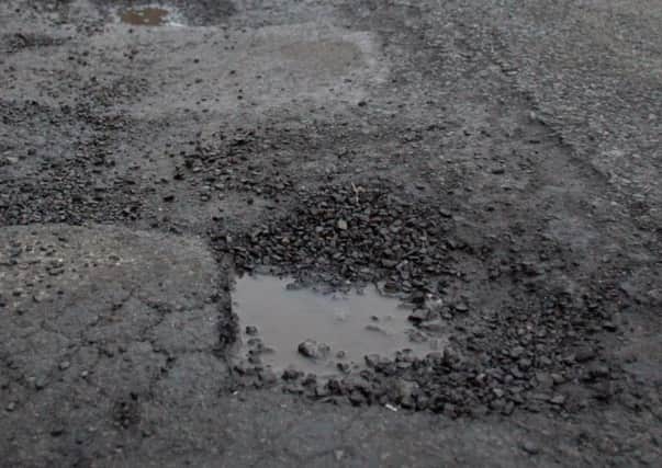 Potholes continue to be an issue on the countys roads
