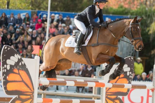 Rosalind Canter has guided Zenshera to top 10 finishes in both of their four-star events EMN-171031-120830002