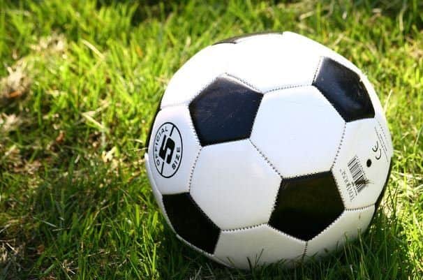The usual design of footballs - with hexagons and pentagons