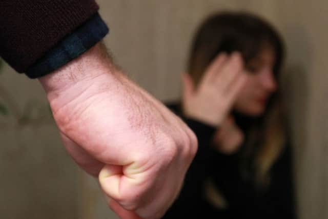 STOCK: Domestic violence illustraion. STO-170630-130914001