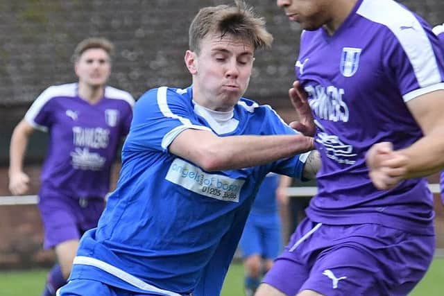 Nicky Frost was on target against Whitworth earlier this season.