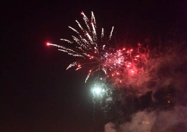 Fireworks at Boston United. EMN-170611-151111001