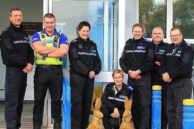 Sleaford policing team welcome two new additions at the station. EMN-170711-122318001