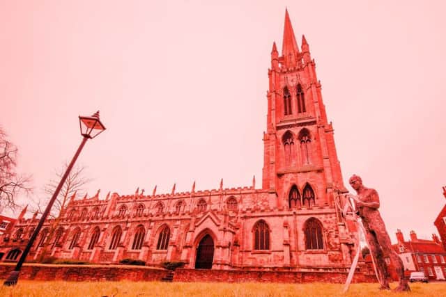 St James' Church will be lit up red from December 31, 2017.