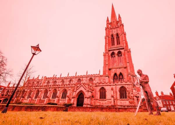St James' Church will be lit up red from December 31, 2017.