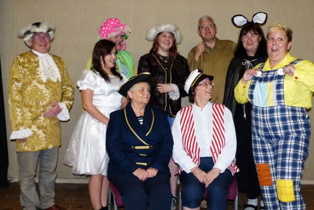 The cast of Dick Whittingham is getting ready to entertain at Caistor Town Hall EMN-171113-122928001