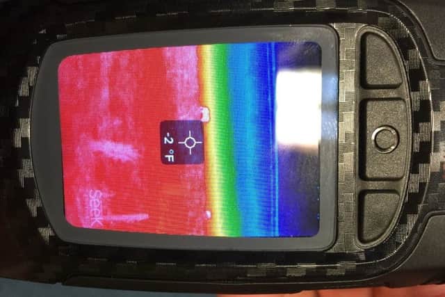 New thermal imaging kit gives police officers night vision capabilities when hunting for poachers and thieves. EMN-170711-164406001