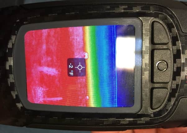 New thermal imaging kit gives police officers night vision capabilities when hunting for poachers and thieves. EMN-170711-164406001