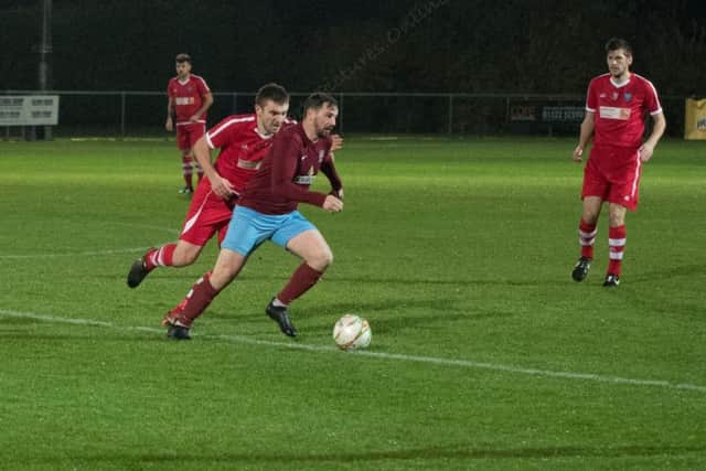 Richard Ford looks to break down an attack.