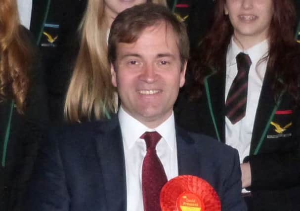 David Prescott pictured in 2015 while campaigning in the Caistor area EMN-170811-125833001