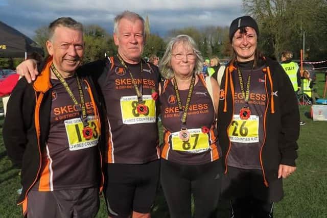 SADRC runners at Leverington.