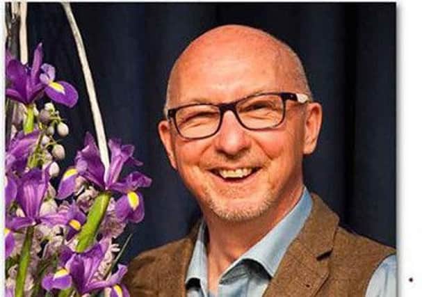 International Floral Demostrator Craig Bullock is appearing at the Skegness Flower Lovers' Christmas Show at the Embassy Centre, Skegness, on Thursday. ANL-171114-143106001
