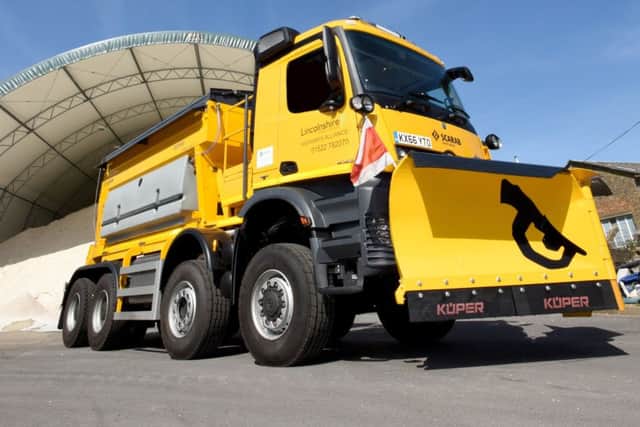The Beast will soon be treating Lincolnshire roads in the winter season.