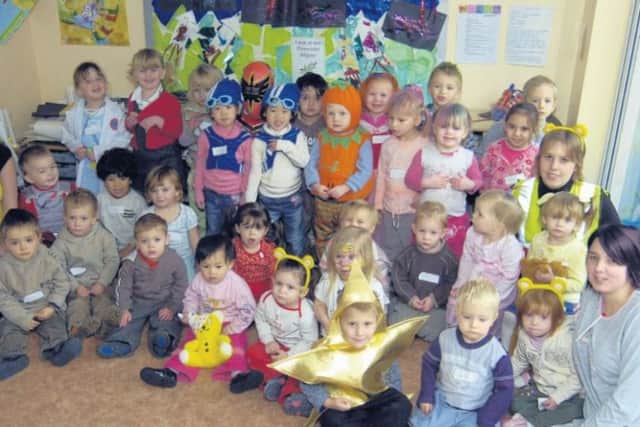 Children in Need at ABC Nursery, in Boston, 10 years ago.