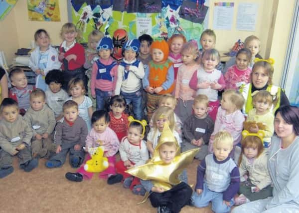 Children in Need at ABC Nursery, in Boston, 10 years ago.