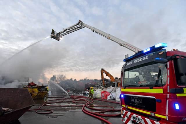 Fire in Horncastle