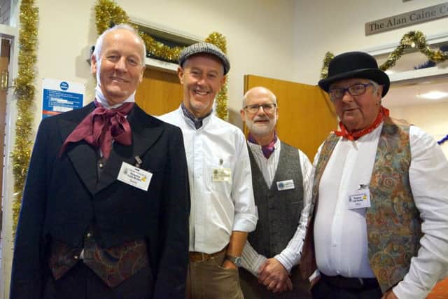 Members of Caistor and District Lions were dressed in Victorian garb to greet the many visitors EMN-171120-152757001
