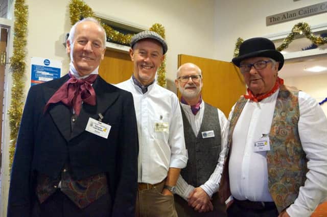 Members of Caistor and District Lions were dressed in Victorian garb to greet the many visitors EMN-171120-152757001