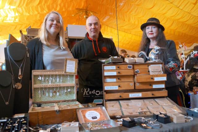 The Redon stall at Caistor Lions Victorian Christmas Market EMN-171120-152827001