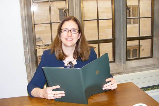 At work in her office in Parliament, Dr Caroline Johnson, MP for Sleaford and North Hykeham. EMN-171121-110750001