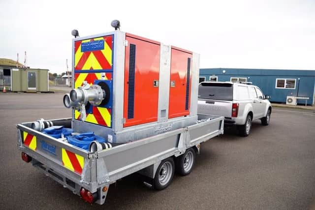 One of the new pumps which will be used by Lincolnshire Fire and Rescue.