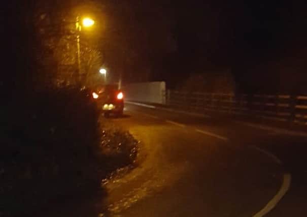 Fears there will be an accident caused by inconsiderate parking on the Ruskington station bridge. EMN-171123-163513001