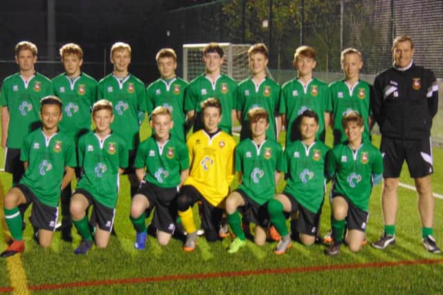 Sleaford Town Under 15s are second in their league EMN-171123-151636002