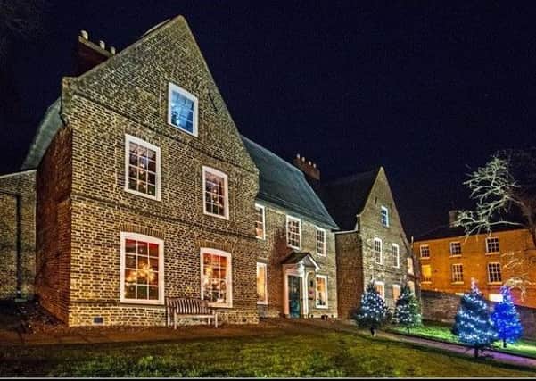 Alford Manor House is lighting up for the annual Christmas Tree Festival. EMN-171126-111143001