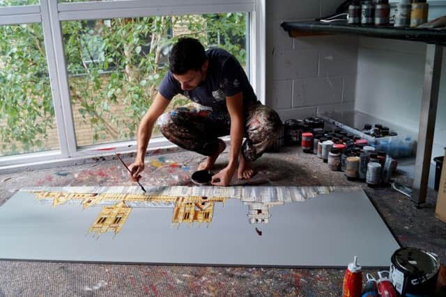 Lincolnshire artist Ed Waite is to open a new gallery in Skegness. ANL-171123-173813001